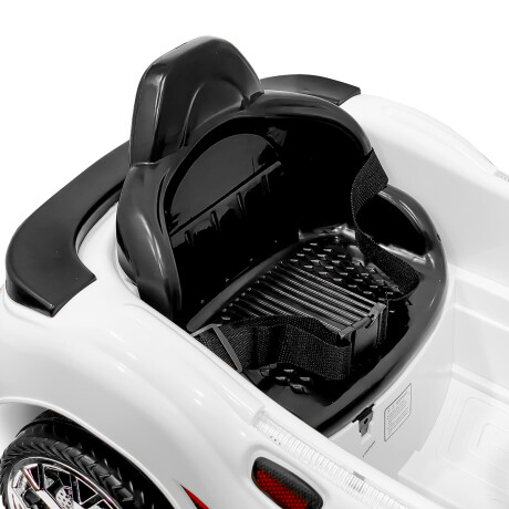 Auto A Batería 6v Control Remoto Luces Música Sonido Blanco
