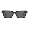 Lentes De Sol Legacy 24802 Unisex Para Uso Urbano Diseño Moderno Marco Translúcido Negro
