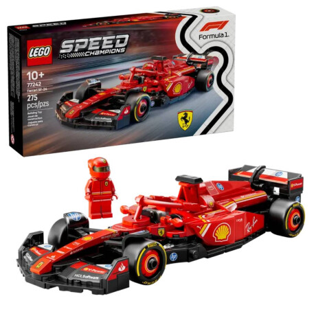 Lego Speed Champions Auto de Carreras Ferrari SF-24 F1 275 Piezas 10+ Lego Boys