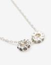 Cadena Corta con Dije Cubic zirconia Cadena Corta Dije Cubic Zirconia - Plateado