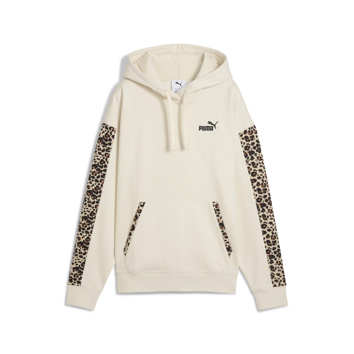 Hoodie PUMA ESS Gr.Animal Comf.Hoodie FL Mujer 688084 87 - Arena 