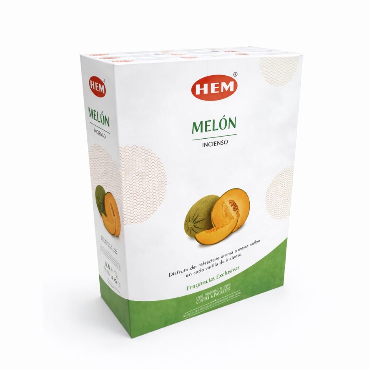 INCIENSO HEM PREMIUM 25 GR - CAJA X12 - Melón 