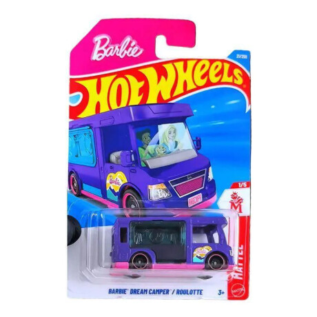 Auto Hot Wheels Fantasia Barbie Dream Camper / Roulotte