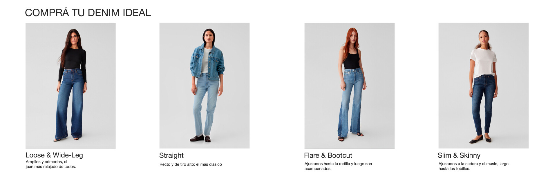 Jeans para mujer o dama GAP