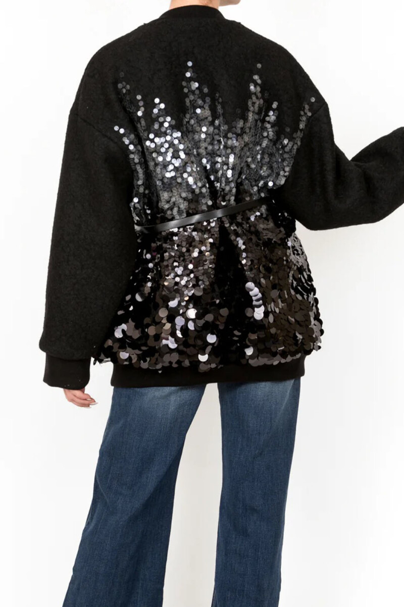 CHAQUETA Negro