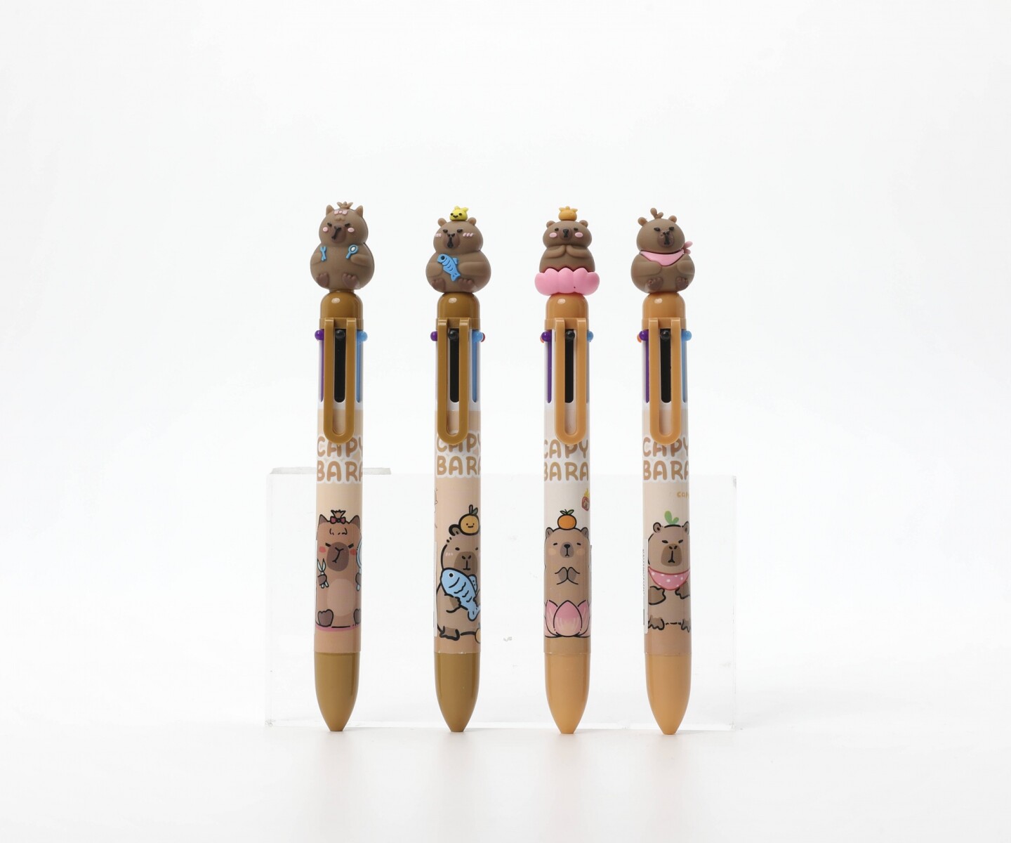 LAPICERA RETRÁCTIL 6 COLORES (CARPINCHO) 