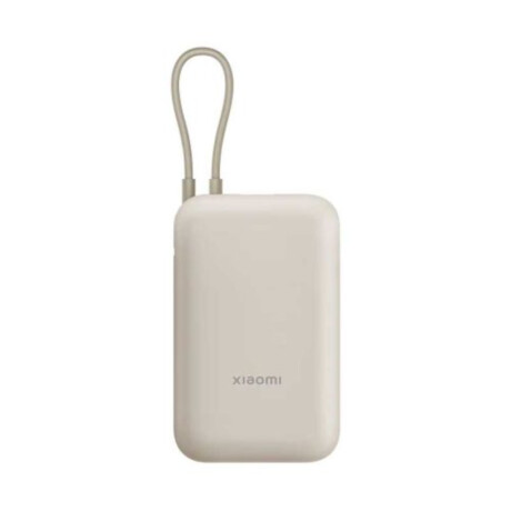 Power Bank Xiaomi 22.5W 10000mAh Cable Integrado Beige Power Bank Xiaomi 22.5W 10000mAh Cable Integrado Beige