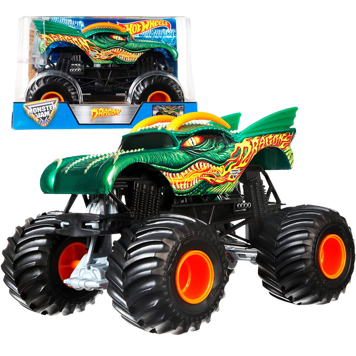 Vehículos Monster Jam A Escala 1:24 Coleccionables - DRAGON 