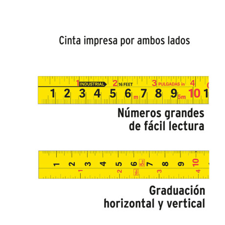 CINTA METRICA C/IMPACTO 5MTX3/4 TRUPER FH-5M (CM/PULG) N/a