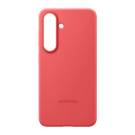 Funda Samsung Silicone Case para Galaxy S25 Red