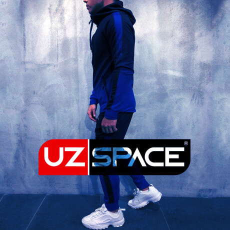 Conjunto Deportivo Uzspace X2 Pcs Campera Pantalón - El Rey Conjunto Deportivo Uzspace X2 Pcs Campera Pantalón - El Rey