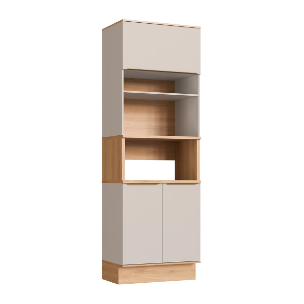 Mueble de cocina tipo Torre Modelo Everest 80 CM Color: Carvalho/Panna Mueble De Cocina Tipo Torre Modelo Everest 80 Cm Color: Carvalho/panna