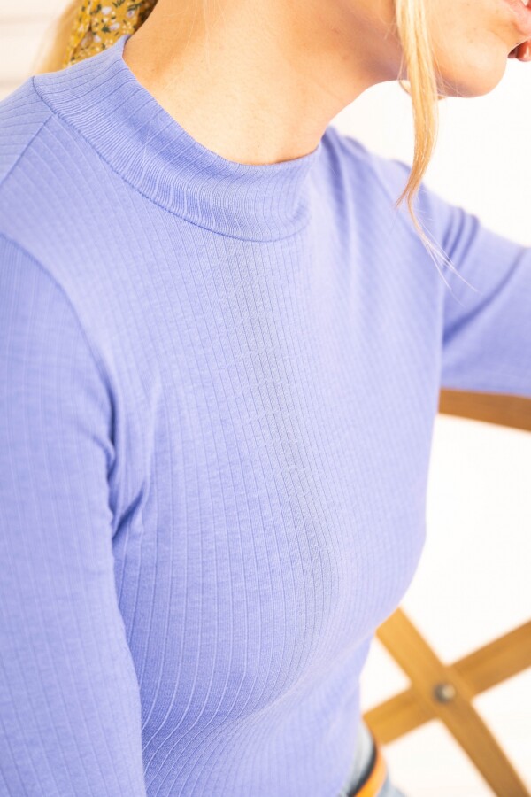 Polera Celeste