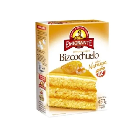 BIZCOCHUELO NARANJA EMIGRANTE 450 GRS BIZCOCHUELO NARANJA EMIGRANTE 450 GRS