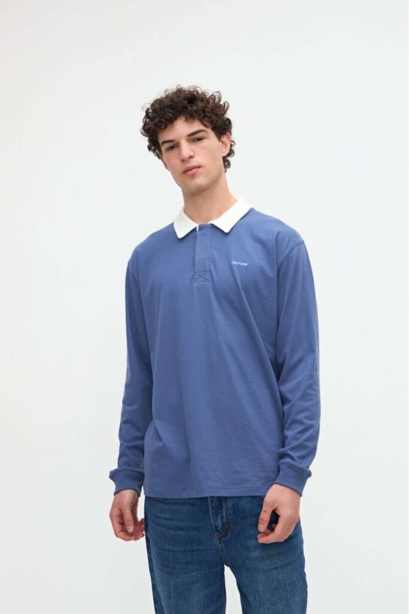 Remera polo Nicky - Indigo 