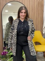 Blazer Moscú Cebra