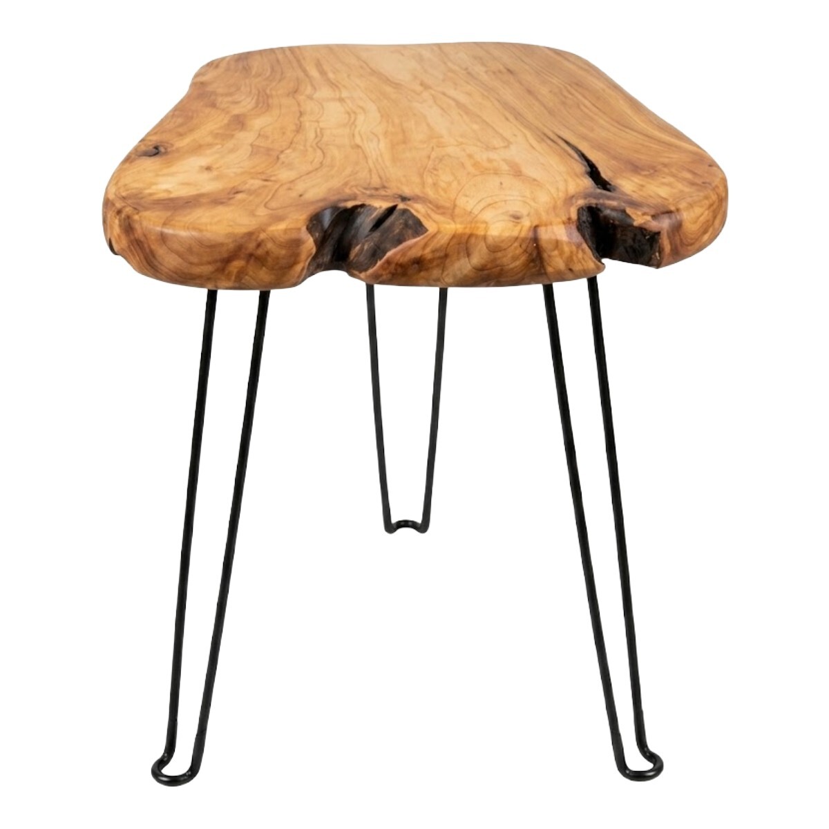 MESA RUSTICA DE MADERA 45X38X48CM 