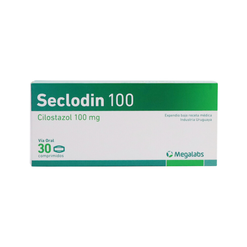 SECLODIN 100 MG. CJ X 30 COMP. única