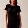 REMERA MUJER MANGA CORTA LETTER PREMIUM ii FILA NEGRO