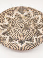 BANDEJA REDONDA TEJIDA MARRON