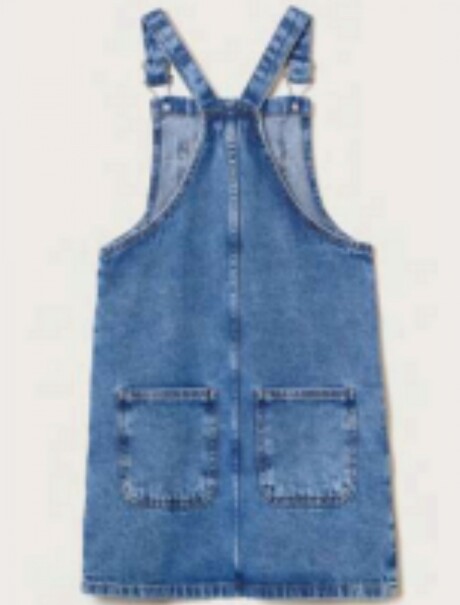 JARDINERO INFANTIL DE JEANS AZUL