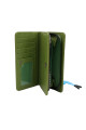Billetera Trendy con llavero Verde