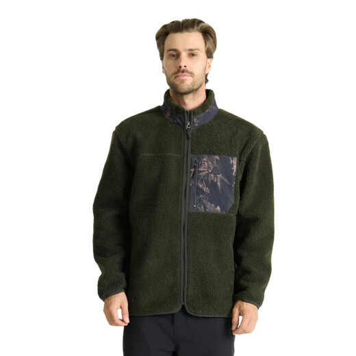 Campera Roark Campover Fleece Zip - Verde Campera Roark Campover Fleece Zip - Verde