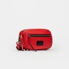 Bandolera Elemental En Napa Rojo
