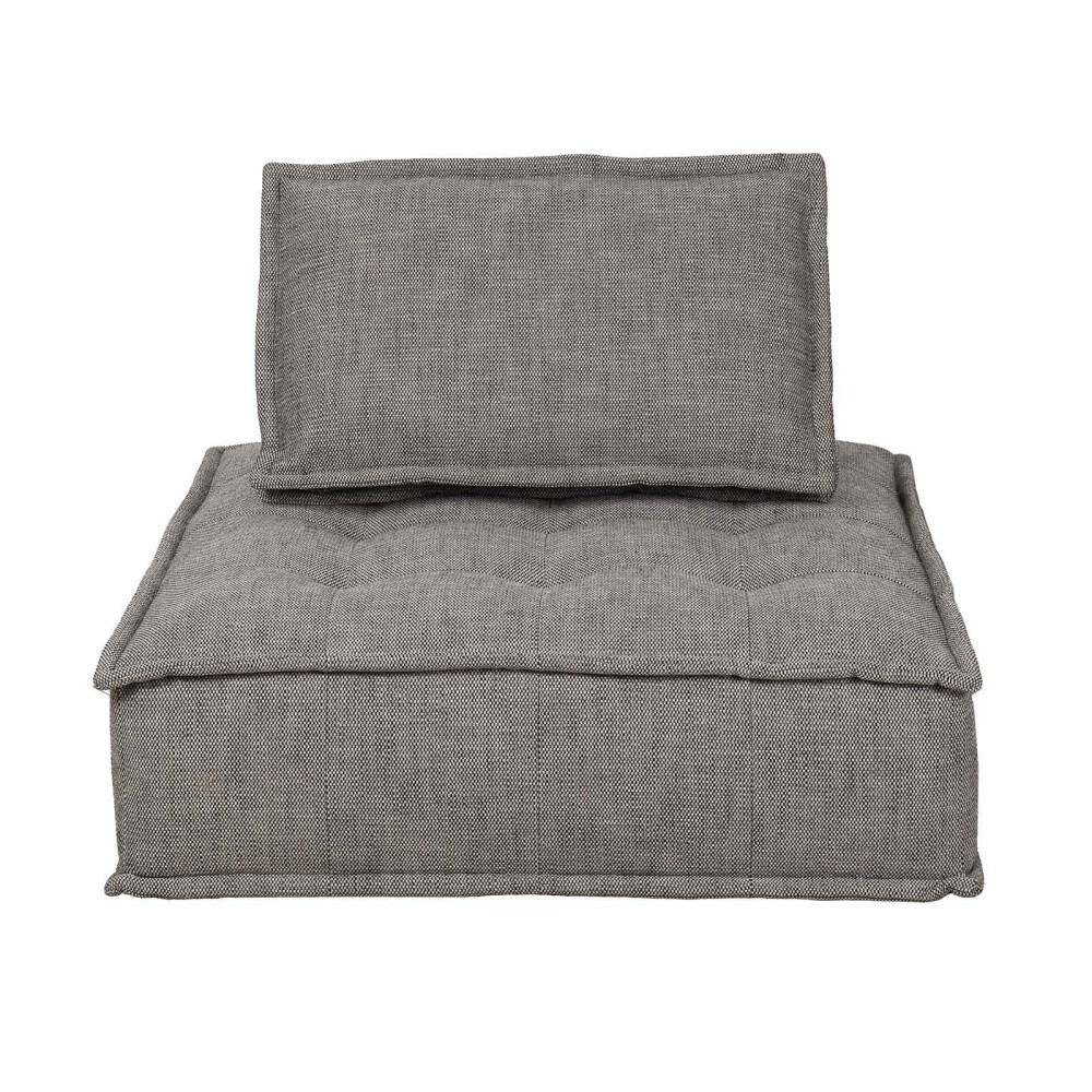 SOFÁ MODULAR 1 CUERPO TELA-PREMIUM GRIS ELEMENT GRIS OSC