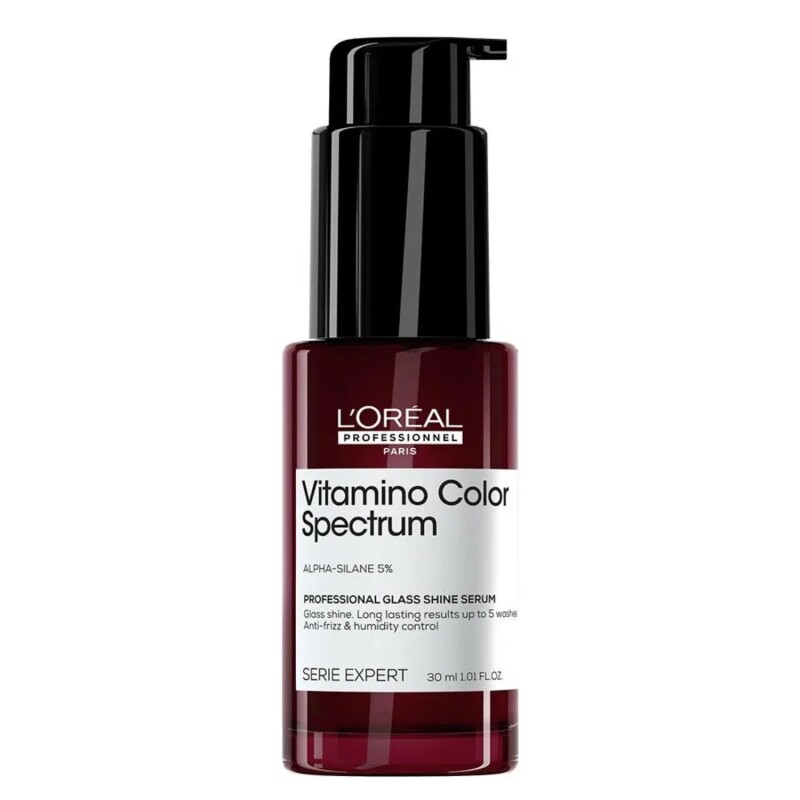 Sérum L'Oréal Professionnel Vitamino Glass Shine 30ml Para Cabello Teñido Y Brillante Sérum L'Oréal Professionnel Vitamino Glass Shine 30ml Para Cabello Teñido Y Brillante