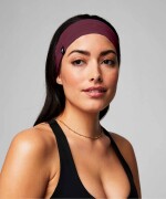 Vincha Elástica The Live-In Headband Mujer Oxblood