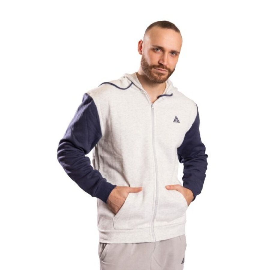 LENERGY JACKET FELPA GREY/NAVY