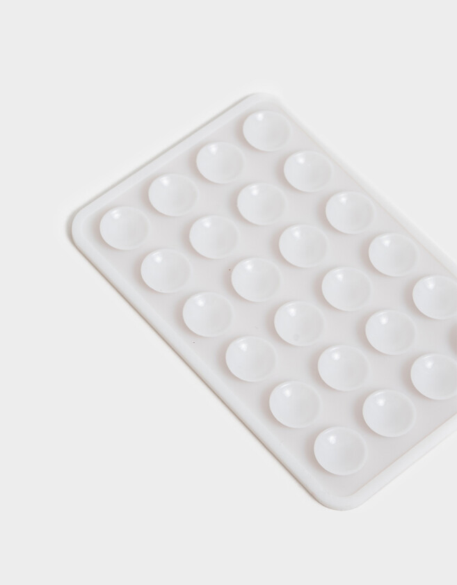 Accesorios De Celular Varios Soporte Adhesivo Para Celular Con Ventosas - Blanco