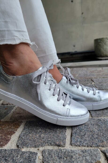 Zapatilla Aline Plata