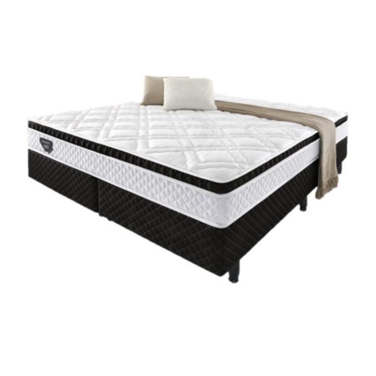 Colchon 2 Plazas Ecoflex Eos Resorte 138 X 1.88 X 23 