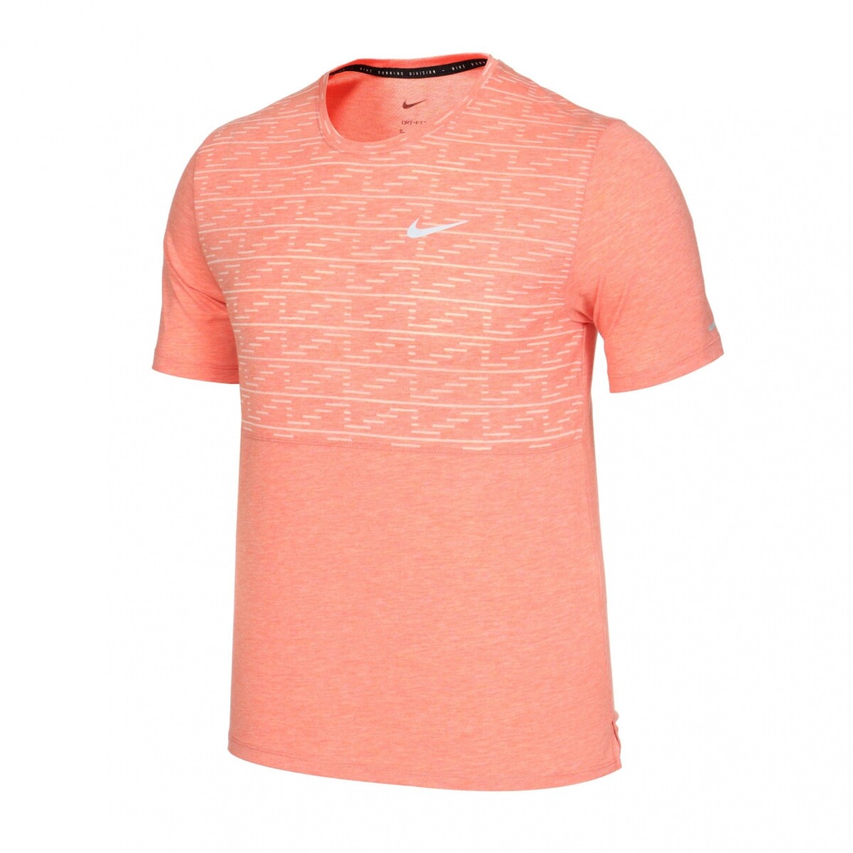 Remera Nike Running Hombre Brnot Miler Magic Rosa - Color Único 