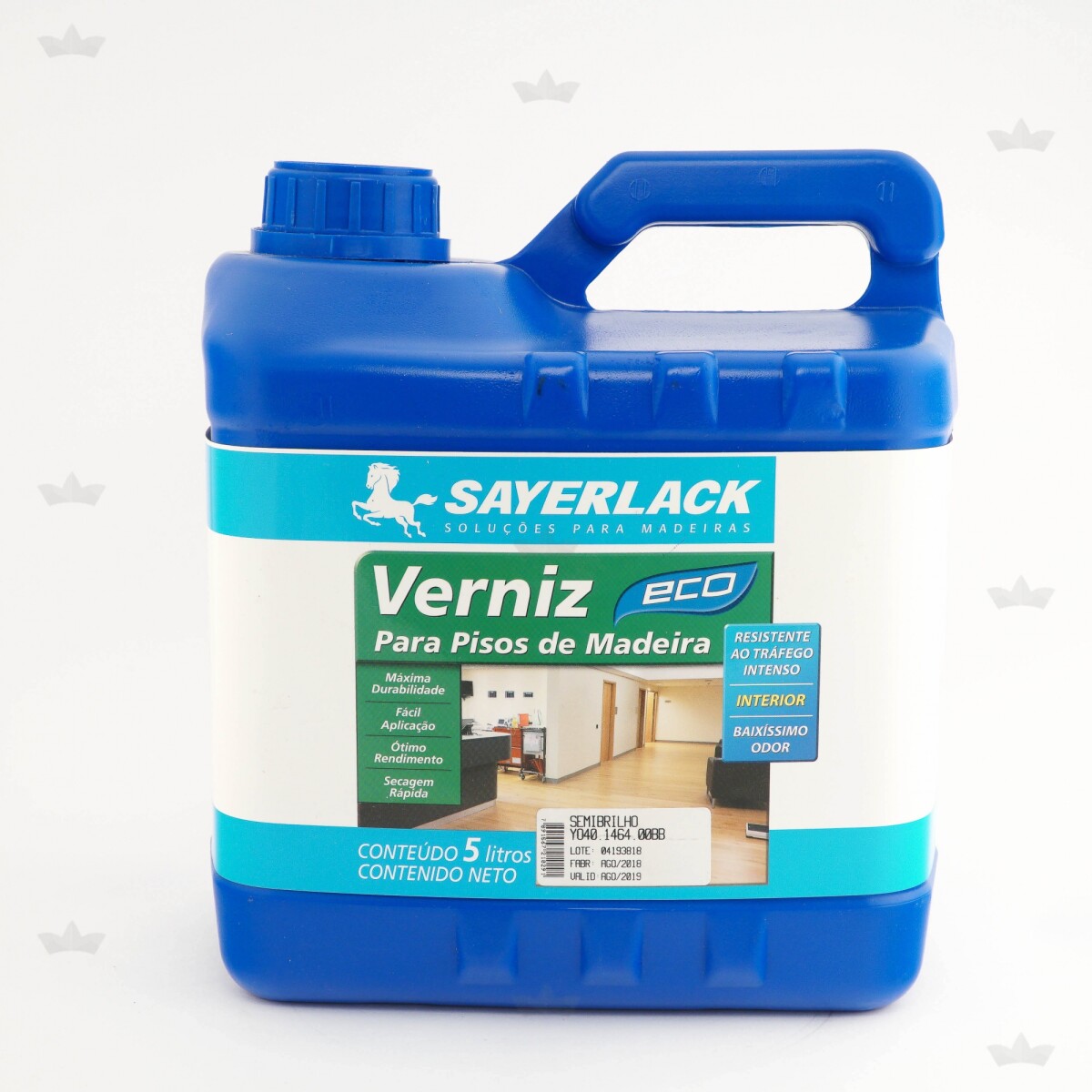 SAYERLACK PLASTIFICANTE PREMIUM P/PISOS SEMI.AL AGUA- 5 LTS. 