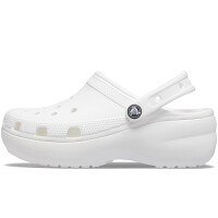 Crocs Classic Platform Blanco