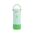 Botella Wide Mouth With Flex Cap And Boot 16 Oz. Seafoam Pop Green