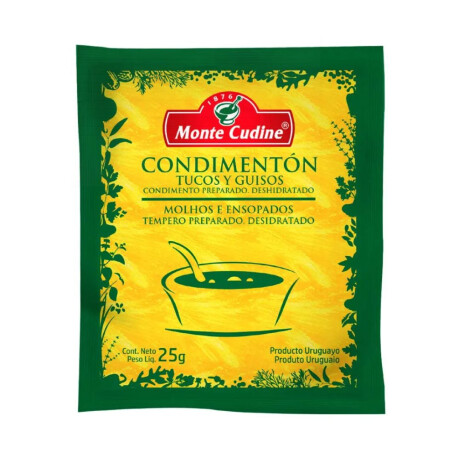 CONDIMENTON MONTE CUDINE 25G CONDIMENTON MONTE CUDINE 25G