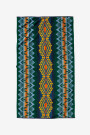 Toalla oversized Jacquard Verde