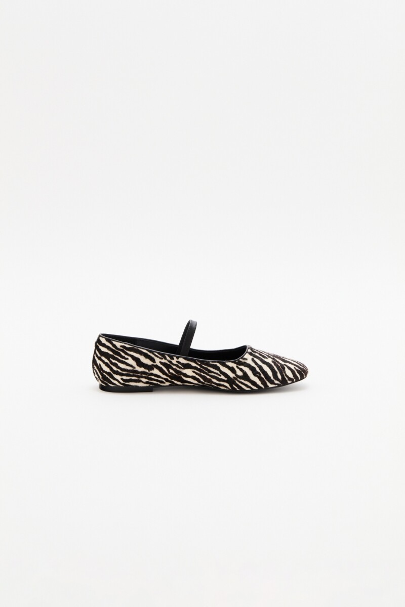 Balerina Cebra Negro