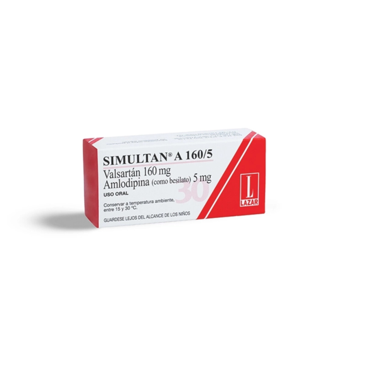Simultan A 160/5mg 30 Comprimidos 