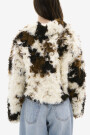 CHAQUETA FUR ENORA Crema