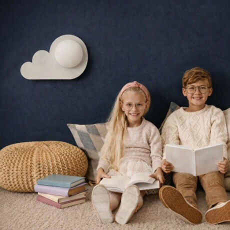 LUMINARIA DE PARED CLOUD Luminaria de Pared Cloud Blanca