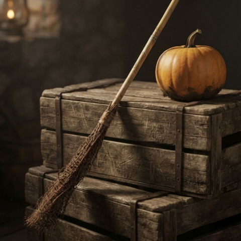 Escoba Halloween Escoba Halloween