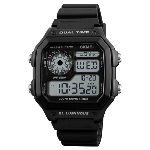 Reloj Skmei 1299BK color negro Reloj Skmei 1299bk Color Negro