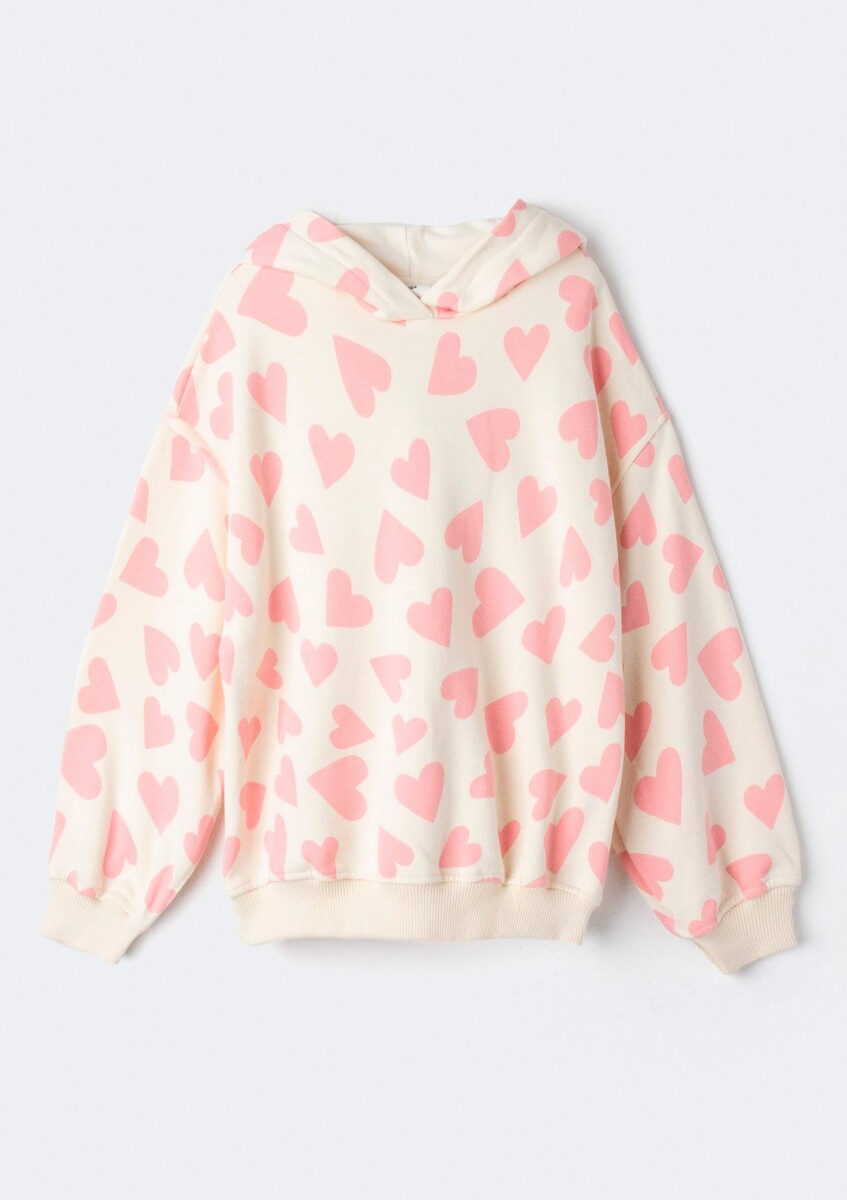 SUDADERA POLAR ESTAMPADA - MULTICOLOR 