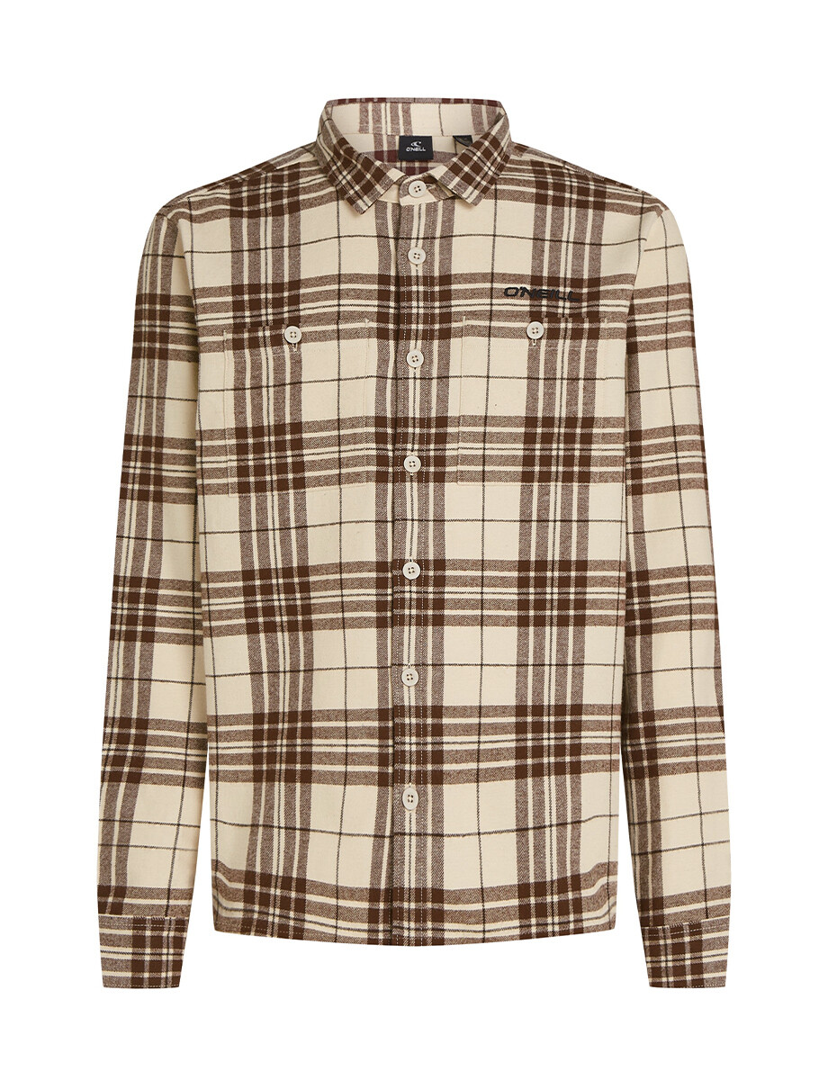 Camisa O'Neill Flannel - Beige 