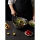 Colador de Acero Inoxidable 16 cm Negro | Baker's Secret BS40195 Colador de Acero Inoxidable 16 cm Negro | Baker's Secret BS40195